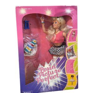 Vintage 1990 Precious POSIN' Picture Perfect WONDERAMA Doll workout nib